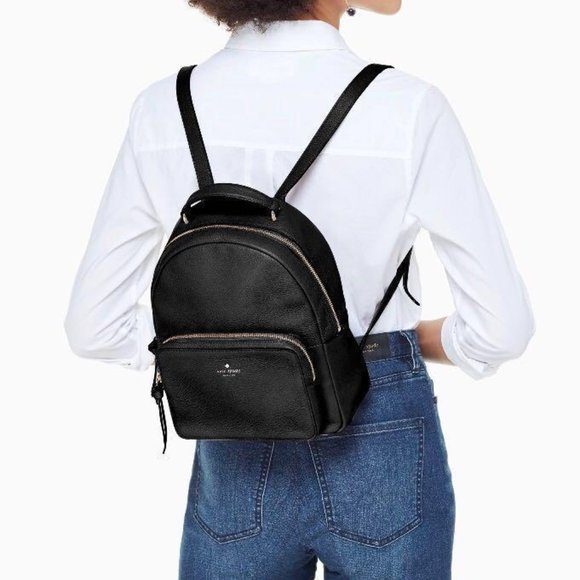 kate spade Handbags - NWT Kate Spade black leather backpack handbag